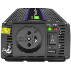 Przetwornica napięcia Qoltec Monolith 1200 MS Wave | 12V na 230V |