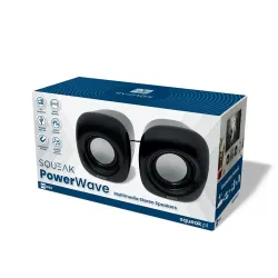 Głośniki komputerowe SQUEAK PowerWave SQ1003 stereofoniczne