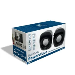 Głośniki komputerowe SQUEAK PowerWave SQ1003 stereofoniczne