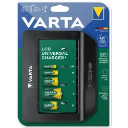 Ładowarka akumulatorków VARTA LCD UNIVERSAL CHARGER+