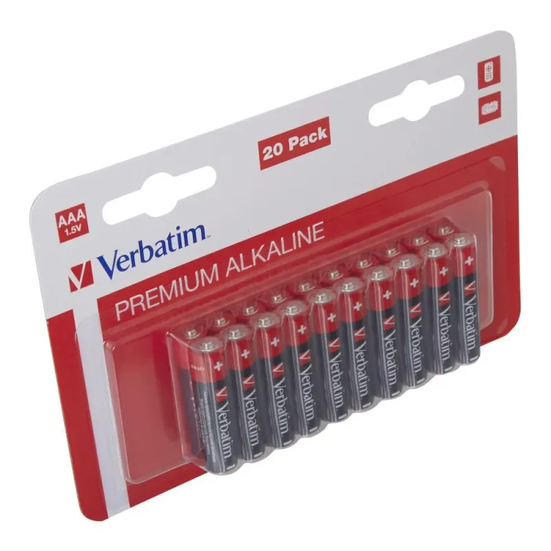 Bateria Verbatim LR03 AAA (20 szt blister)