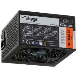 Zasilacz ATX 350W Akyga Ultimate AK-U4-350 80+ Bronze Fan12cm P8 4xSATA