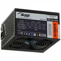 Zasilacz ATX 500W Akyga Ultimate AK-U4-500 80+ Bronze Fan12cm P8 6xSATA