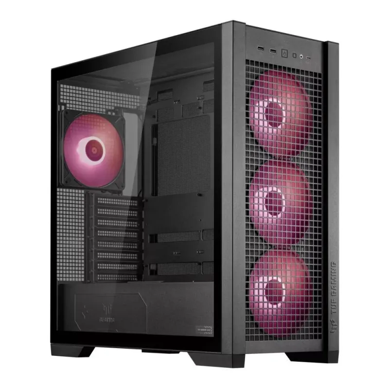 Obudowa Asus TUF GAMING GT302 TG ARGB BLACK E-ATX