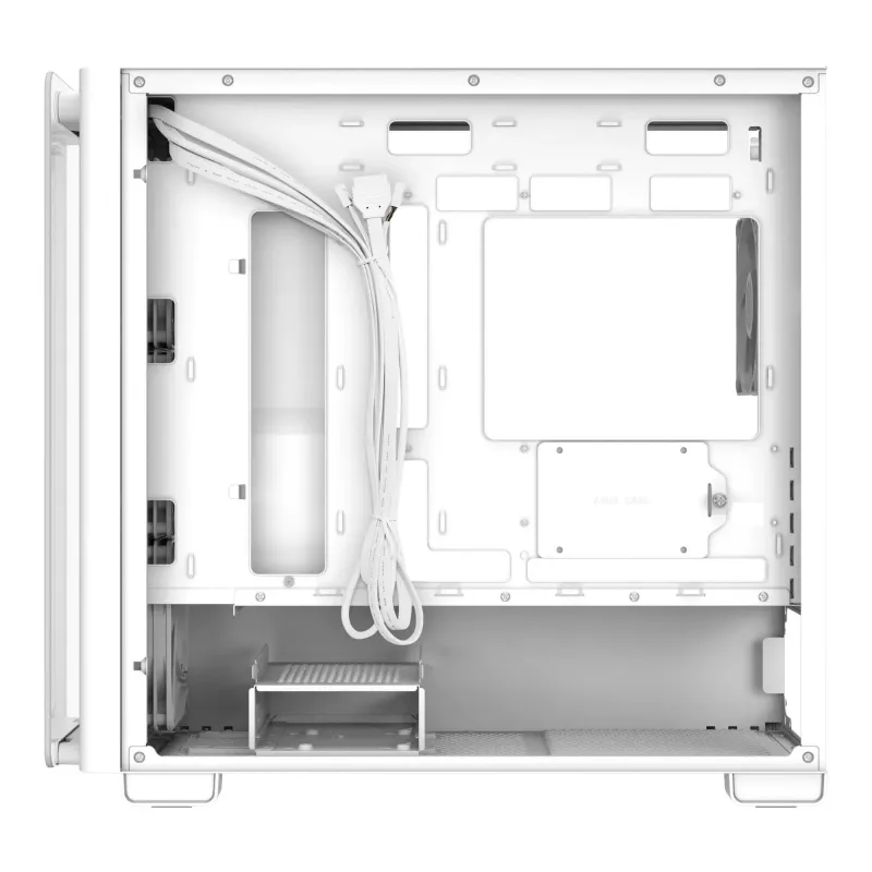 Obudowa Asus A23 PLUS TG ARGB WHITE mATX z oknem bez zasilacza