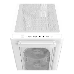 Obudowa Asus A23 PLUS TG ARGB WHITE mATX z oknem bez zasilacza