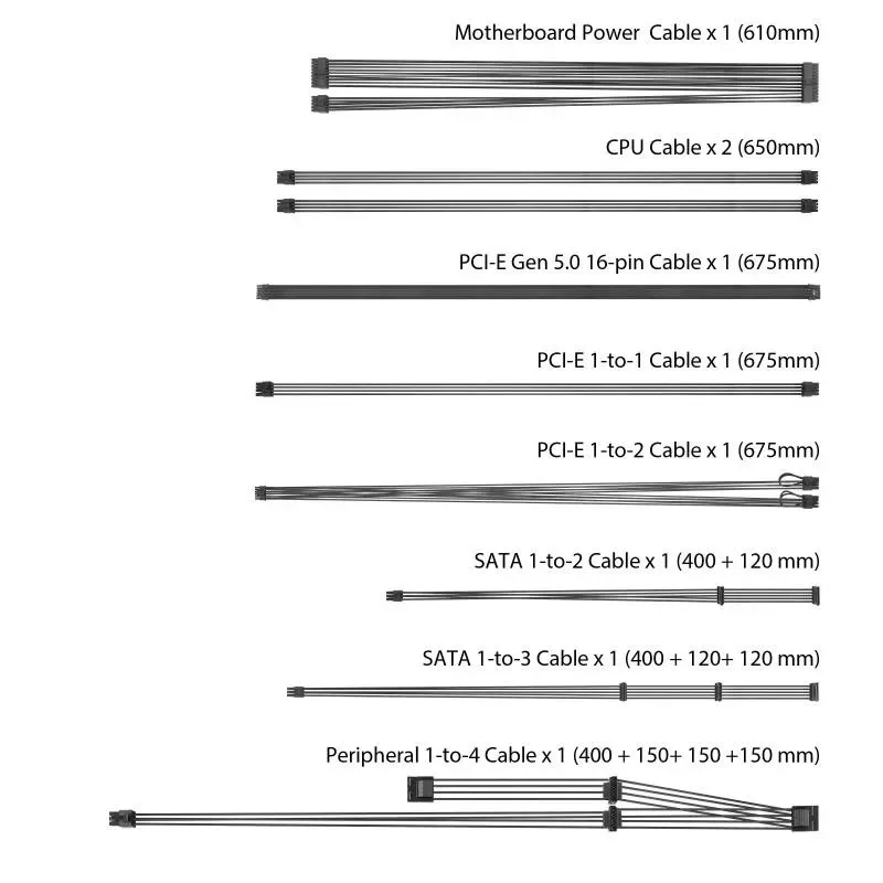 Zasilacz Asus TUF-GAMING-750G ATX 750W 135mm 80Plus Gold