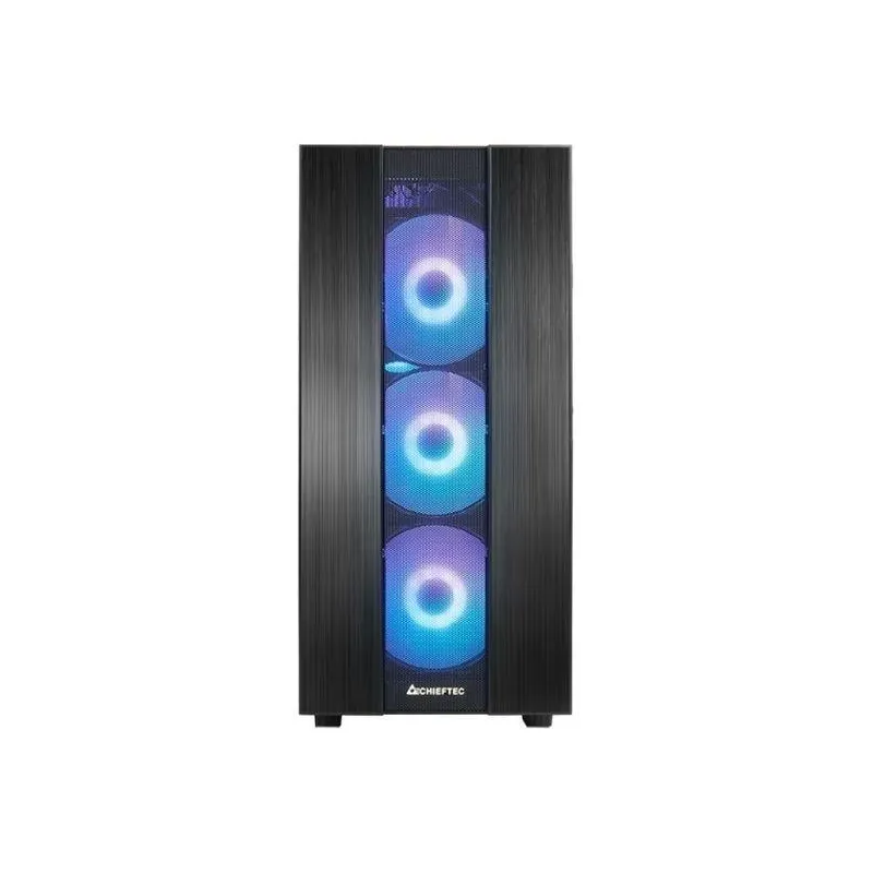 Obudowa Chieftec HUNTER 2 GS-02B-OP ATX ARGB z oknem bez zasilacza czarna