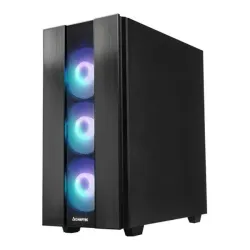Obudowa Chieftec HUNTER 2 GS-02B-OP ATX ARGB z oknem bez zasilacza czarna