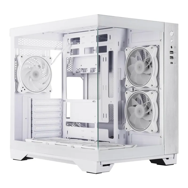 Obudowa Chieftec Visio WHITE GM-30W-TG-OP ATX ARGB z oknem bez zasilacza