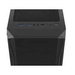 Obudowa Fury SHOBO SH4 RGB ATX Midi Tower z oknem czarna