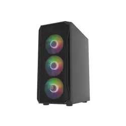 Obudowa Fury SHOBO SH4F RGB ATX Midi Tower z oknem czarna