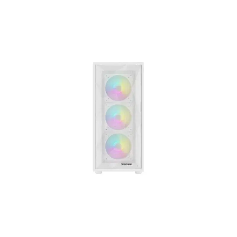 Obudowa Genesis Diaxid 605 ARGB Midi Towar (z oknem, USB-C) Biała