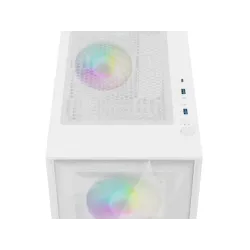 Obudowa Genesis Diaxid 605 ARGB Midi Towar (z oknem, USB-C) Biała