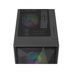 Obudowa Genesis Diaxid 605 ARGB Midi Towar (z oknem, USB-C) Czarna