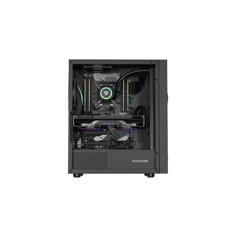 Obudowa Genesis Diaxid 605F Midi Towar (z oknem, USB-C)... | PartsPC.pl