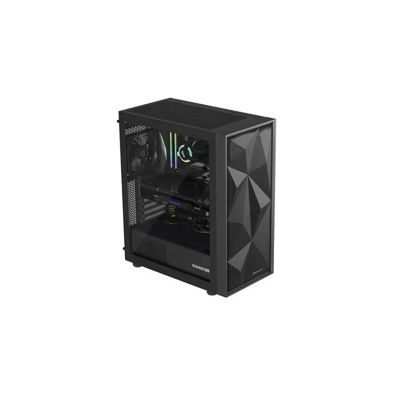 Obudowa Genesis Diaxid 605F Midi Towar (z oknem, USB-C)... | PartsPC.pl