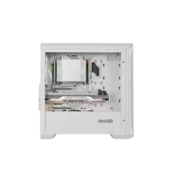Obudowa Genesis Irid 503 ARGB Lite Matx Mini Tower z oknem Biała