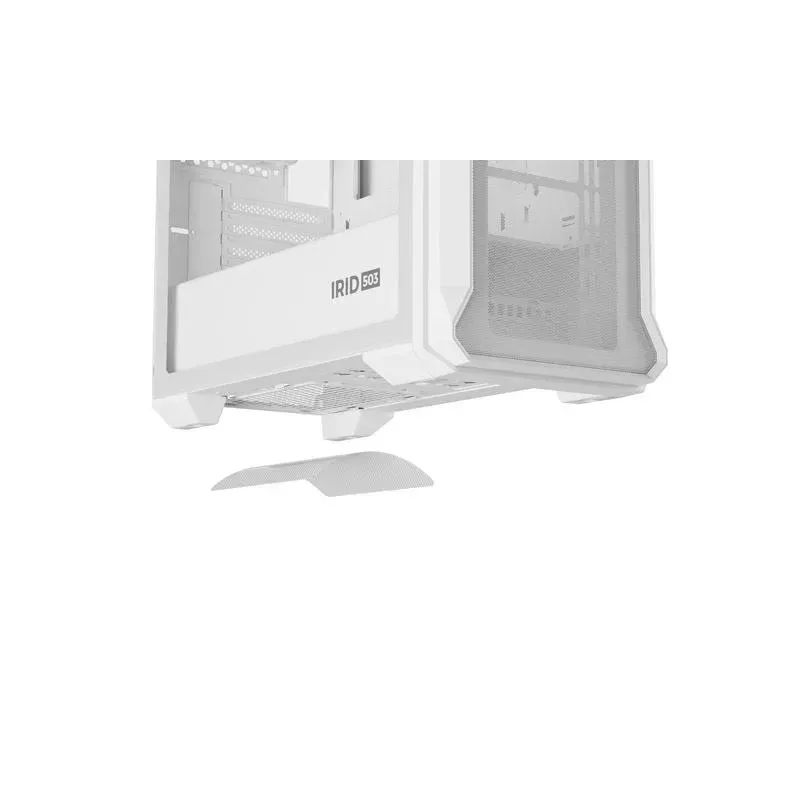 Obudowa Genesis Irid 503 ARGB Lite Matx Mini Tower z oknem Biała