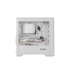 Obudowa Genesis Irid 503 ARGB Lite Matx Mini Tower z oknem Biała