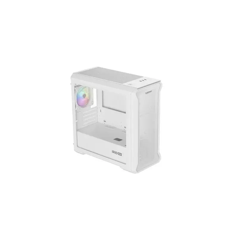 Obudowa Genesis Irid 503 ARGB Lite Matx Mini Tower z oknem Biała