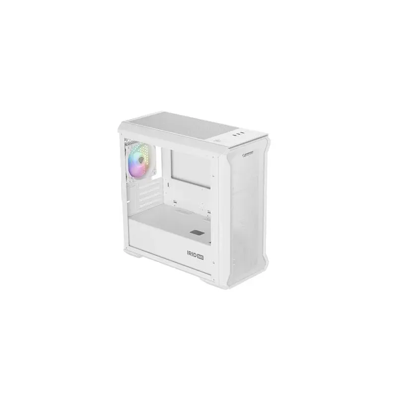 Obudowa Genesis Irid 503 ARGB Lite Matx Mini Tower z oknem Biała