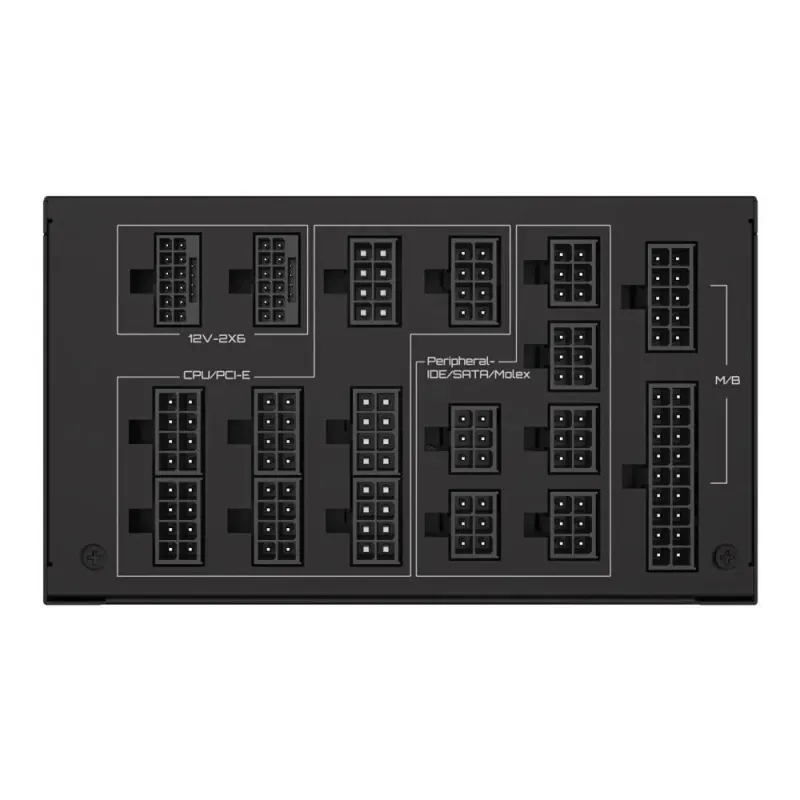 Zasilacz Gigabyte GP-UD1600PM-PG5 1600W PCIE5.0 140mm 80+Platinum