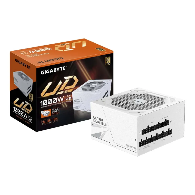 Zasilacz Gigabyte GP-UD1000GM PG5 V2 ICE 1000W 120mm 80+Gold