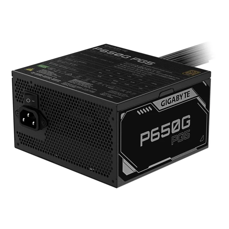 Zasilacz Gigabyte GP-P650G PG5 650W 120mm 80+Gold