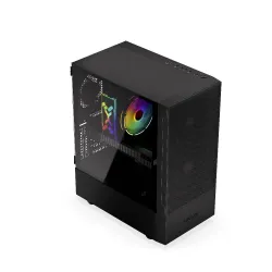 Obudowa KRUX Nadir ATX, z oknem, bez zasilacza, czarna