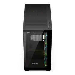 Obudowa Krux Exo ATX RGB z oknem bez zasilacza czarna