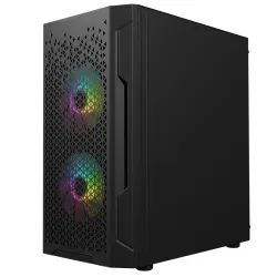 Obudowa LOGIC ARAMIS ARGB mATX/mITX Mini USB 3.0 Black bez zasilacza