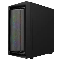 Obudowa LOGIC ATOS ARGB mATX/mITX Mini USB 3.0 Black bez zasilacza