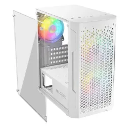 Obudowa LOGIC ARAMIS ARGB mATX/mITX Mini USB 3.0 Biała
