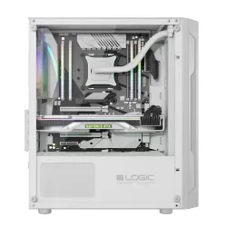 Obudowa LOGIC ARAMIS ARGB mATX/mITX Mini USB 3.0 Biała