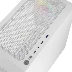 Obudowa LOGIC PORTOS ARGB Mini USB 3.0 White