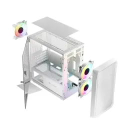 Obudowa LOGIC PORTOS ARGB Mini USB 3.0 White