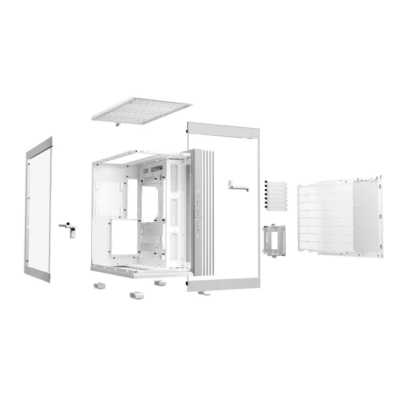 Obudowa be quiet! Light Base 600 DX White ATX Midi z oknem bez zasilacza