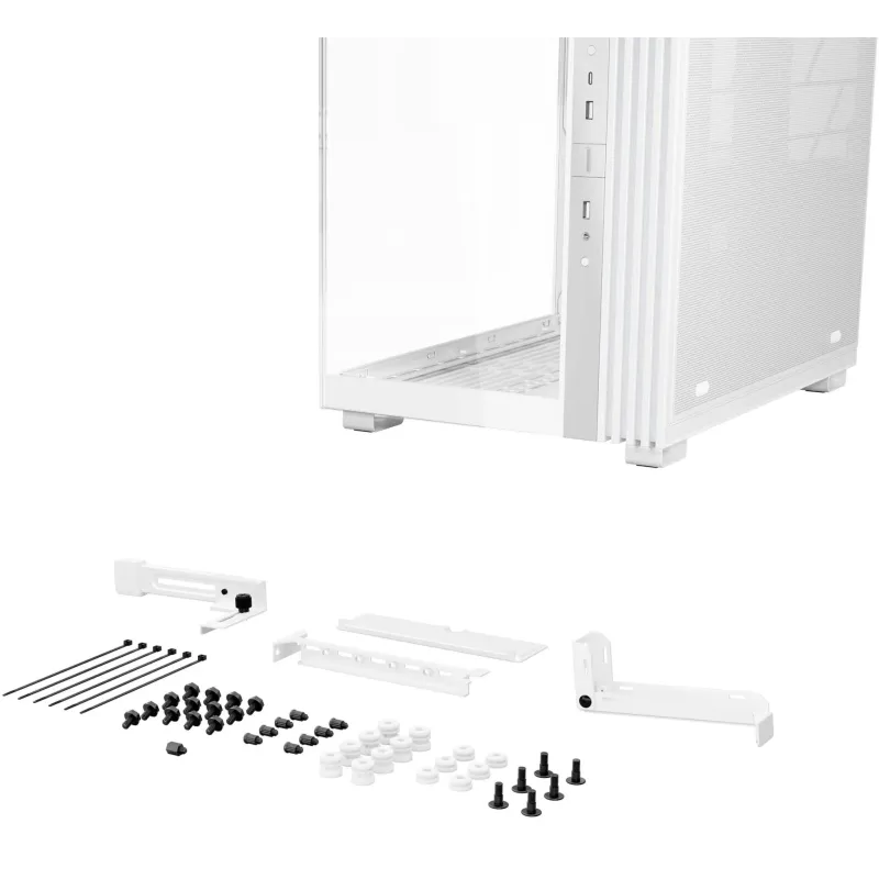 Obudowa be quiet! Light Base 600 DX White ATX Midi z oknem bez zasilacza