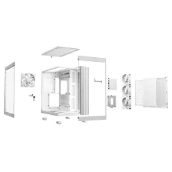 Obudowa be quiet! Light Base 600 LX White ATX Midi ARGB z oknem bez