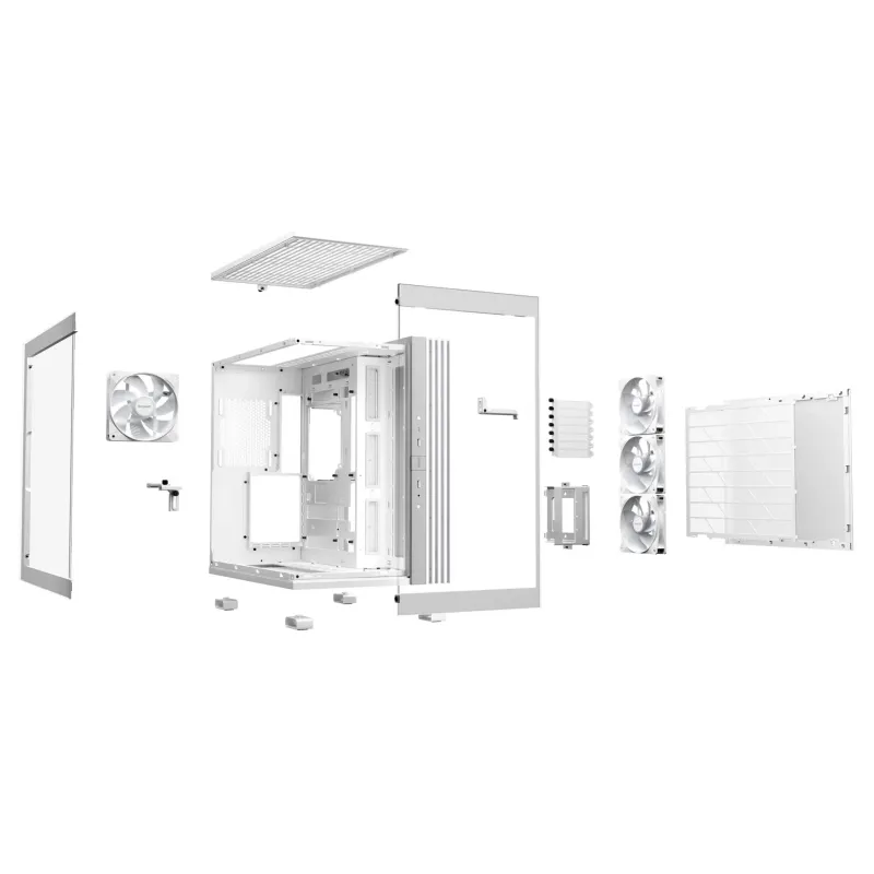 Obudowa be quiet! Light Base 600 LX White ATX Midi ARGB z oknem bez