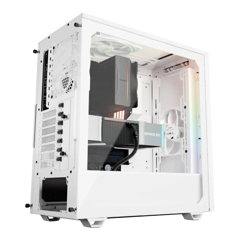 Obudowa be quiet! Pure Base 501 DX White ATX Midi ARGB z oknem bez
