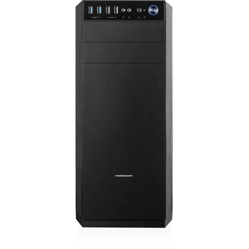 Obudowa Modecom Oberon Glass Pro ATX USB 3.0 Black bez zasilacza