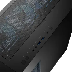 Obudowa Modecom Horizon ARGB FLOW Midi USB Type-C x1 Czarna