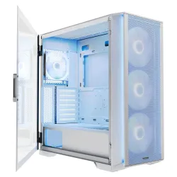 Obudowa Modecom Horizon ARGB Flow Midi USB Type C, Biała