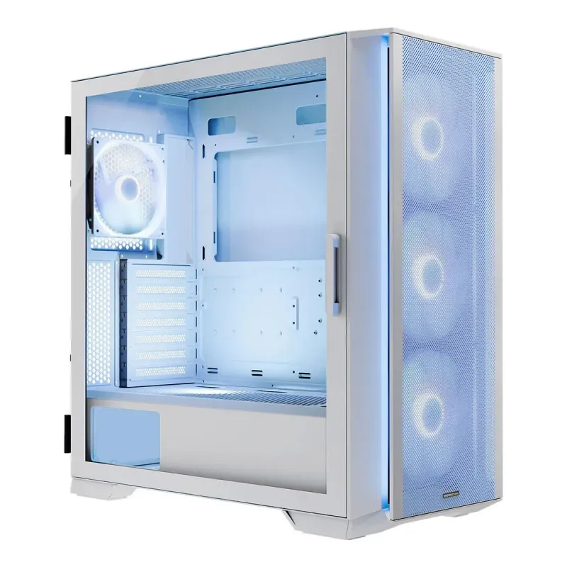 Obudowa Modecom Horizon ARGB Flow Midi USB Type C, Biała