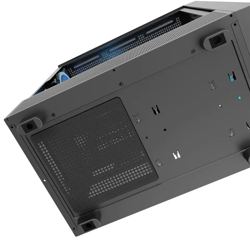 Obudowa Modecom BREEZE ARGB FLOW Midi USB Type-C, czarna