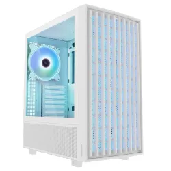 Obudowa Modecom BREEZE ARGB FLOW Midi USB Type C, biała