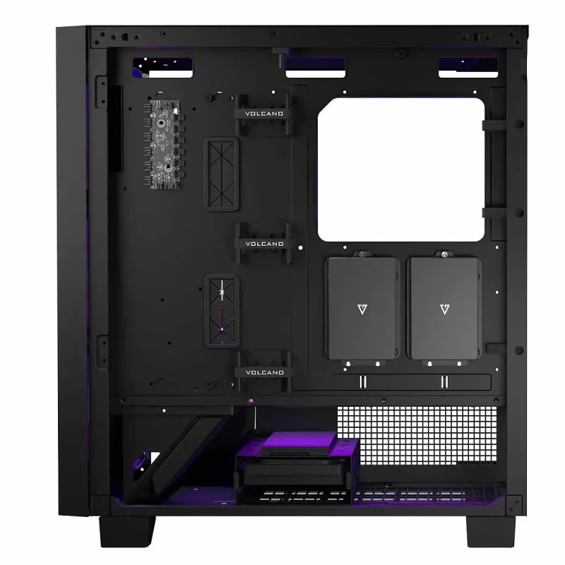 Obudowa Modecom Volcano Perun APEX ARGB MIDI, Czarna