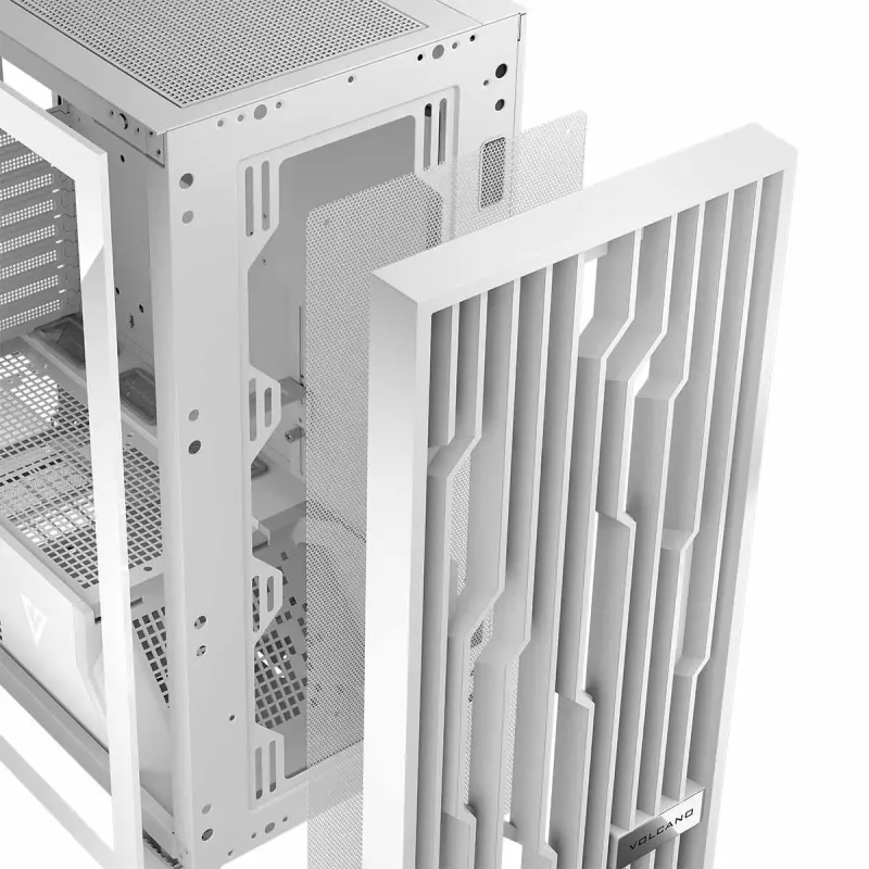 Obudowa Modecom Volcano Perun APEX ARGB MIDI, Biała